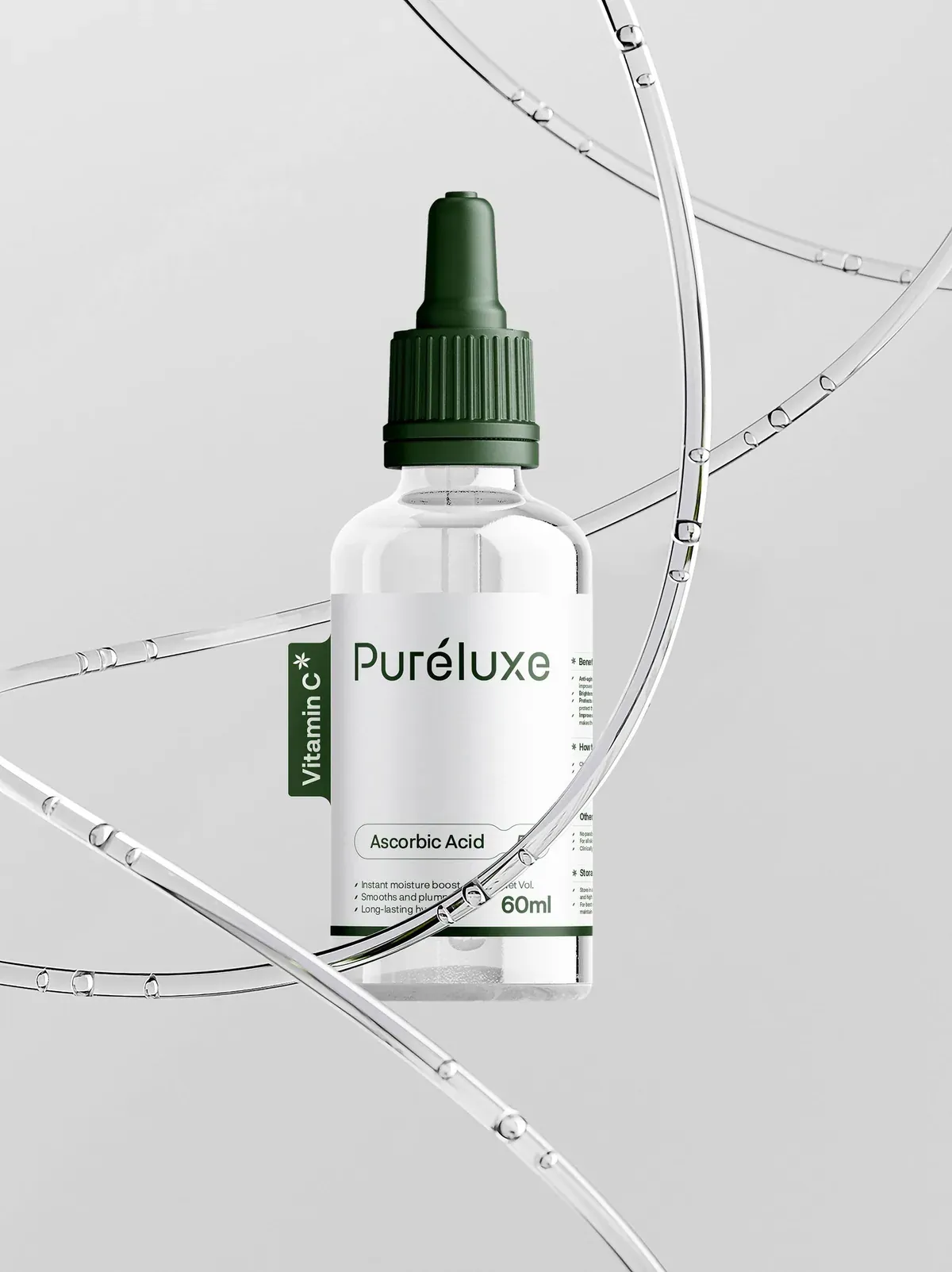 Puréluxe Logo & Serum Packaging Collection