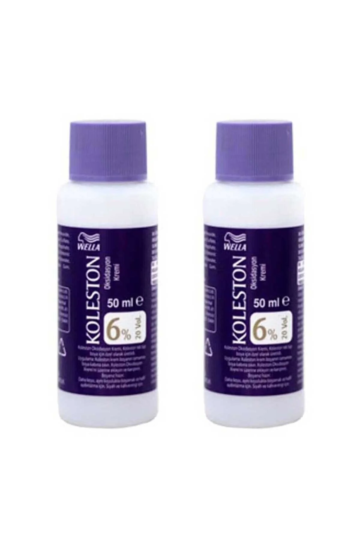 Wella Koleston Peroksit 6% Sıvı Oksidasyon Kremi 50 ML X2 Adet