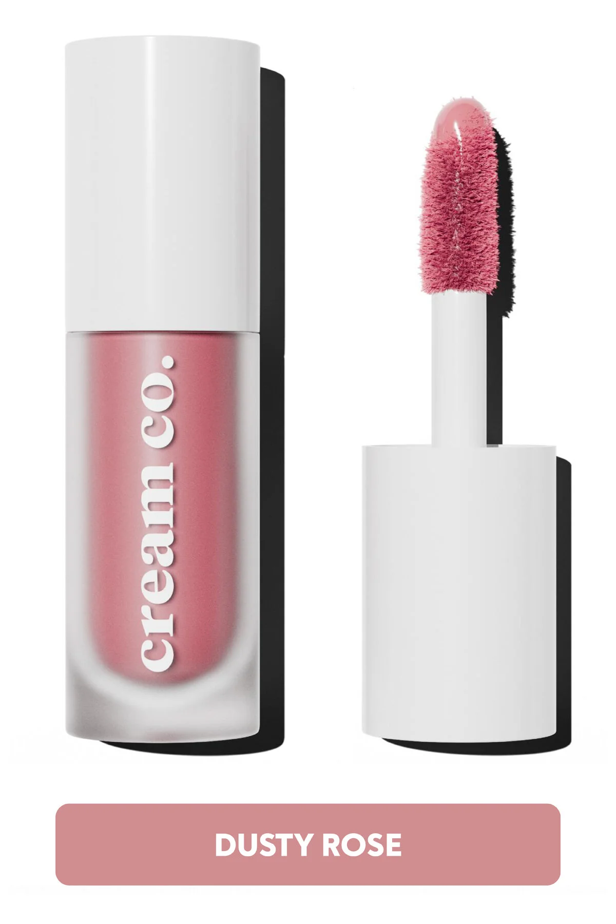 Cream Co. Allık Ruj Göz Farı Glow Tint Dusty Rose Nemlendirici Makyaj | Gülkurusu | Hyaluronik Asit Peptit