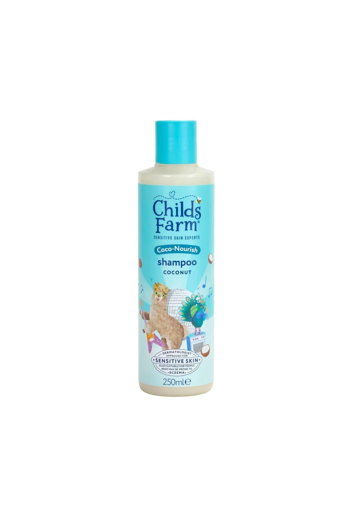 Childs Farm Kuru ve Kıvırcık Saçlar için Hindistan Cevizi Özlü Çocuk Şampuan 250 ml