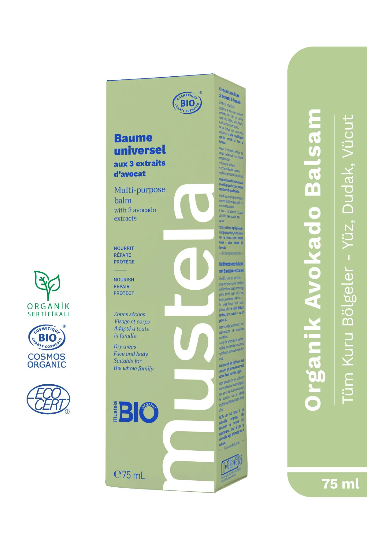 Mustela 3 Etkili Avakado Balsam 75ml