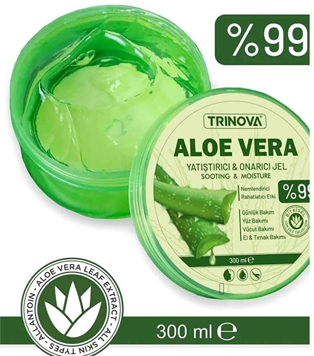 Trinova Aloe Vera Nemlendirici Dinlendirici Jel