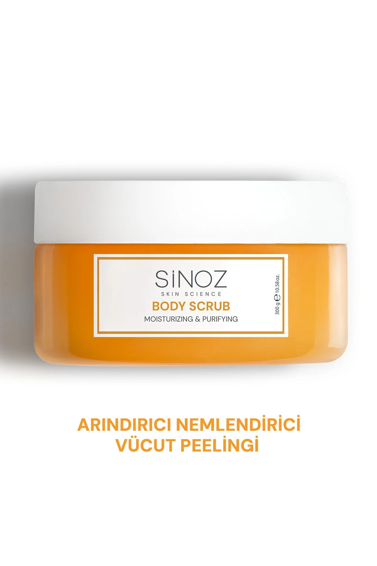 Sinoz Body Scrub Besleyici Arındırıcı Nemlendirici Vücut Peelingi 300 gr