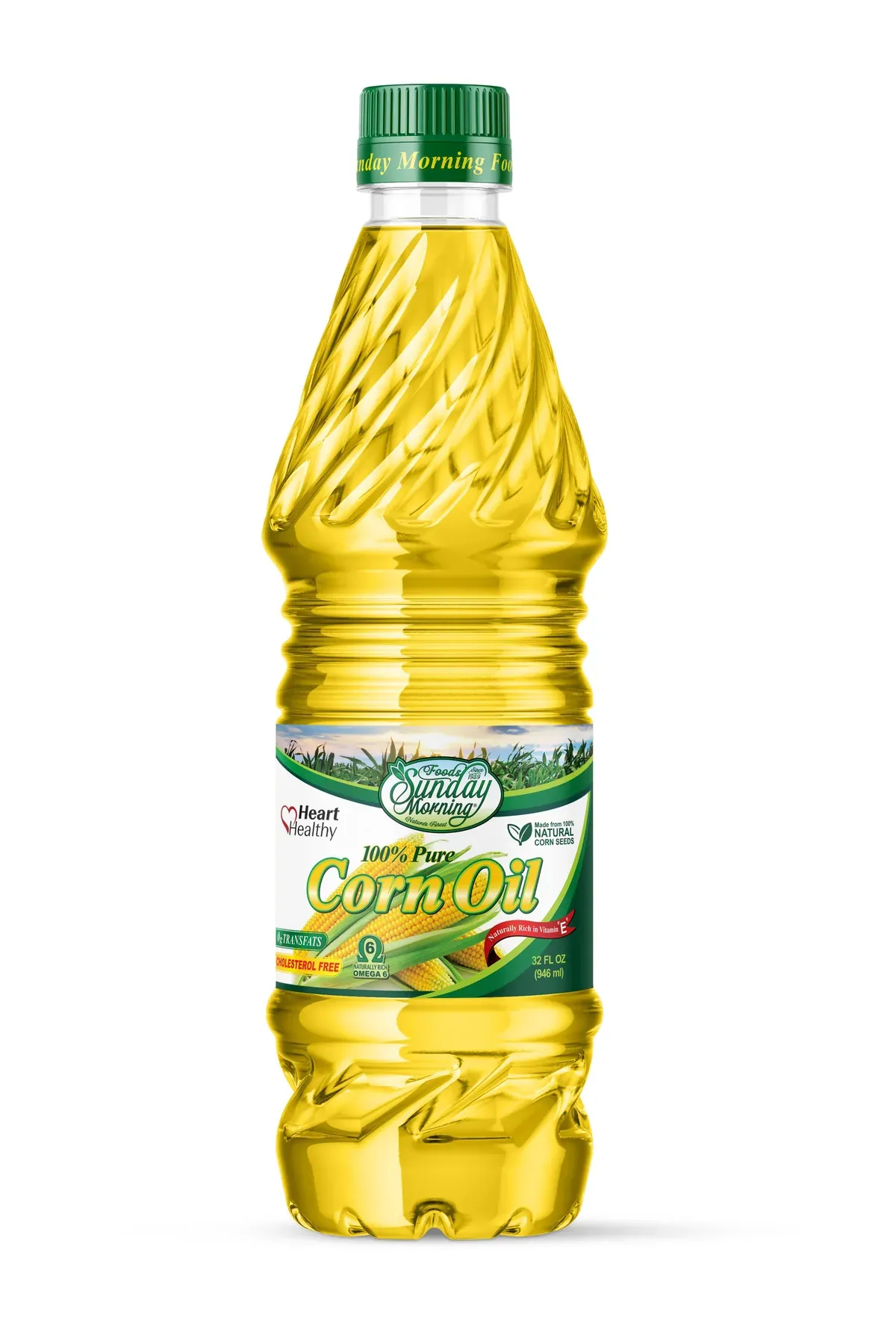 Bir şişe bitkisel yağ